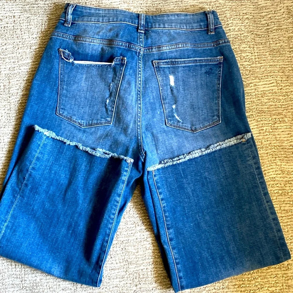 DL1961 Blue Hepburn Petite with Classic Indigo Wash - Picture 3 of 3